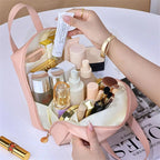Shell Shape PU Leather Cosmetic Bag