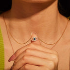 Evil Eye Crystal Necklace