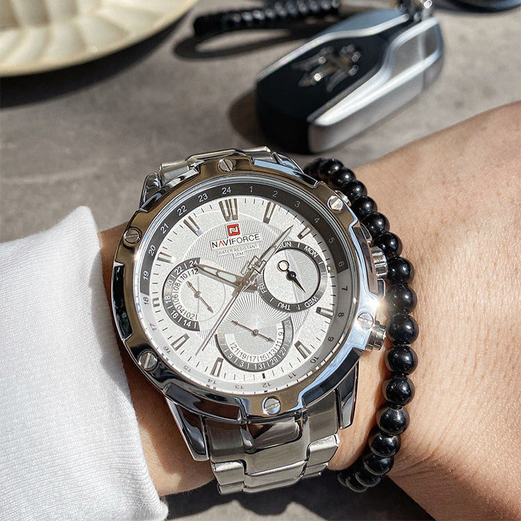 Navi-Force : Premium Quartz Watch for Men
