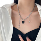 Gothic Love - 90s Vintage Style Rock Necklace