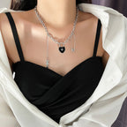 Gothic Love - 90s Vintage Style Rock Necklace
