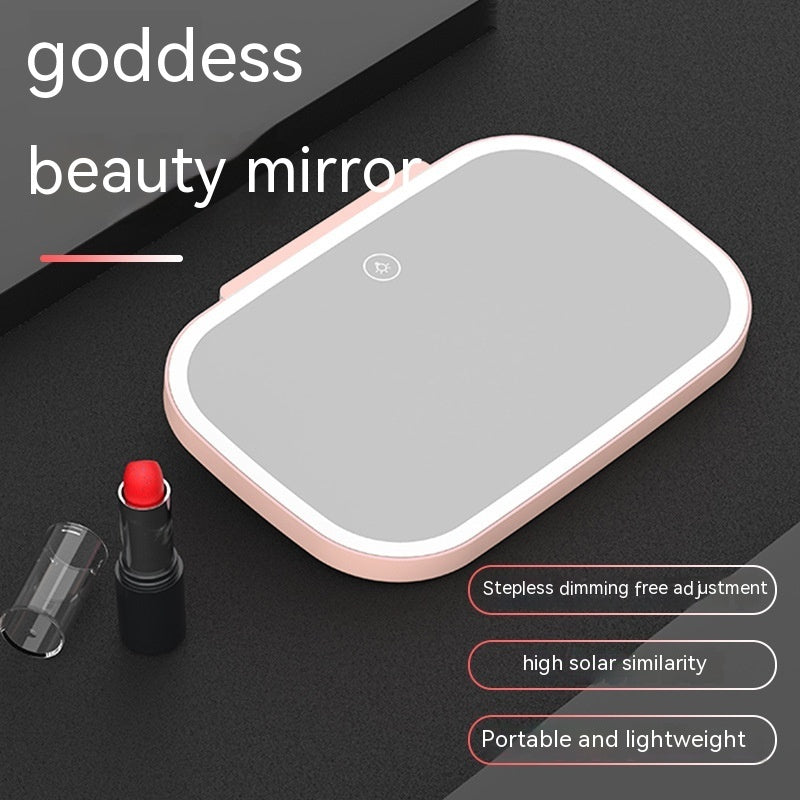 Car Makeup LED Light Mirror