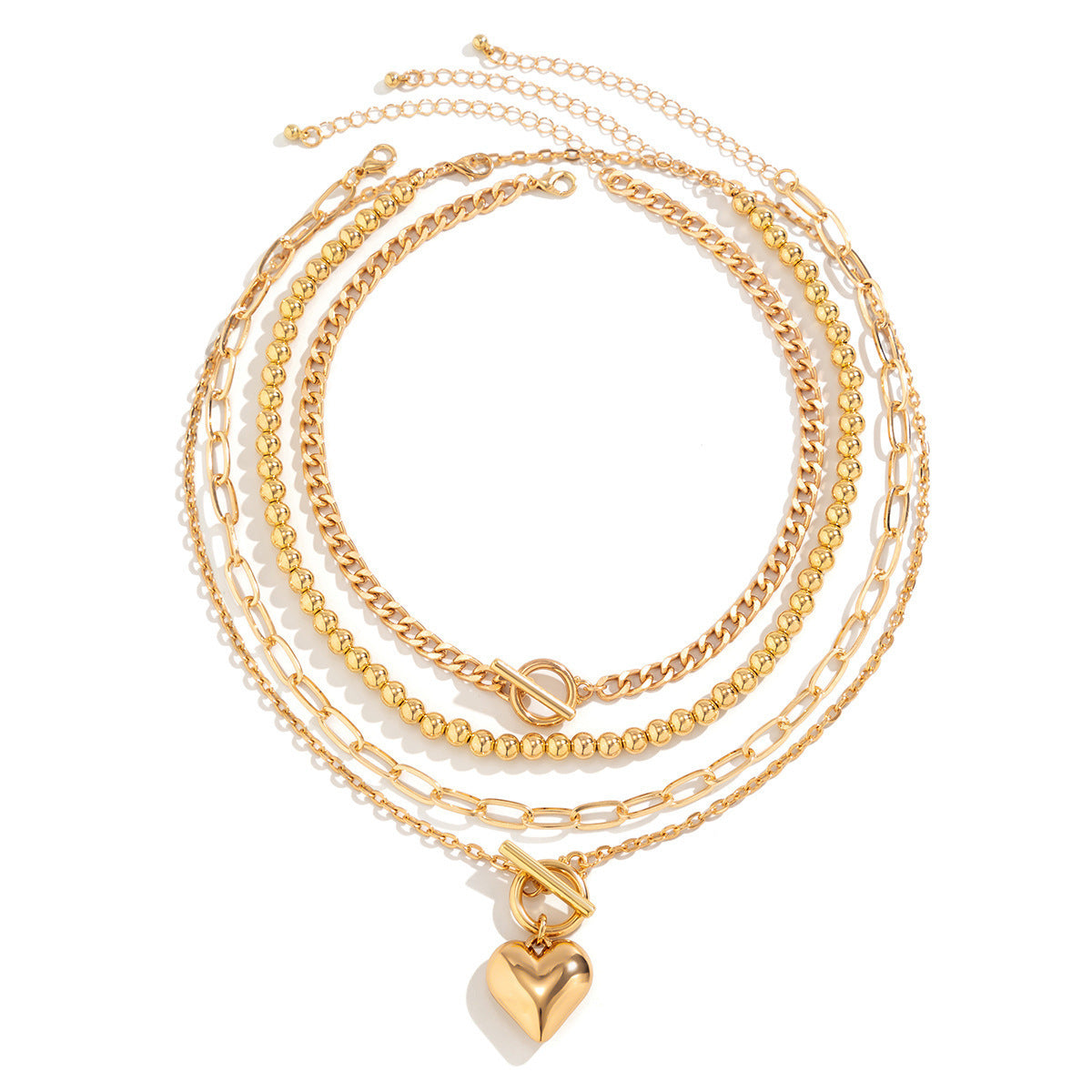 Ethereal Glow – Layered Necklace for Modern Women