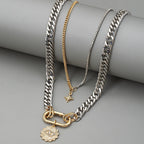 Royal Evil Eye Clavicle Chain