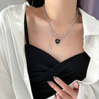 Gothic Love - 90s Vintage Style Rock Necklace