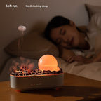 Volcano Humidifier Desktop Lamp