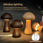 Aura Woo - Mushroom LED Lamp – Soothing Bedside Glow