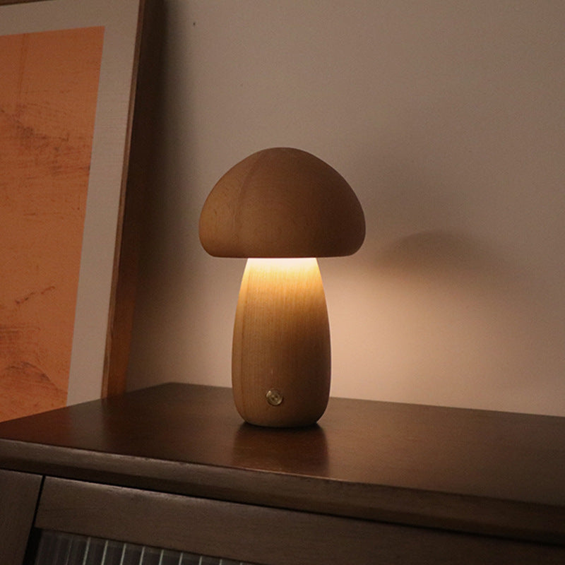 Aura Woo - Mushroom LED Lamp – Soothing Bedside Glow