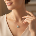 Rose Heartbox with Necklace & Secret Love Note