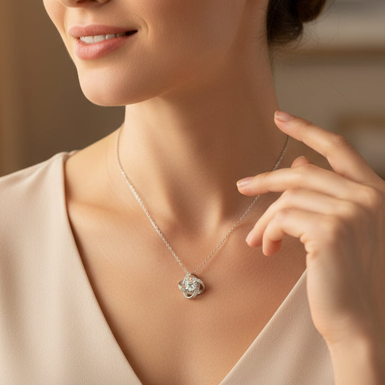 Rose Heartbox with Necklace & Secret Love Note