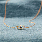 Evil Eye Crystal Necklace