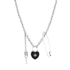 Gothic Love - 90s Vintage Style Rock Necklace