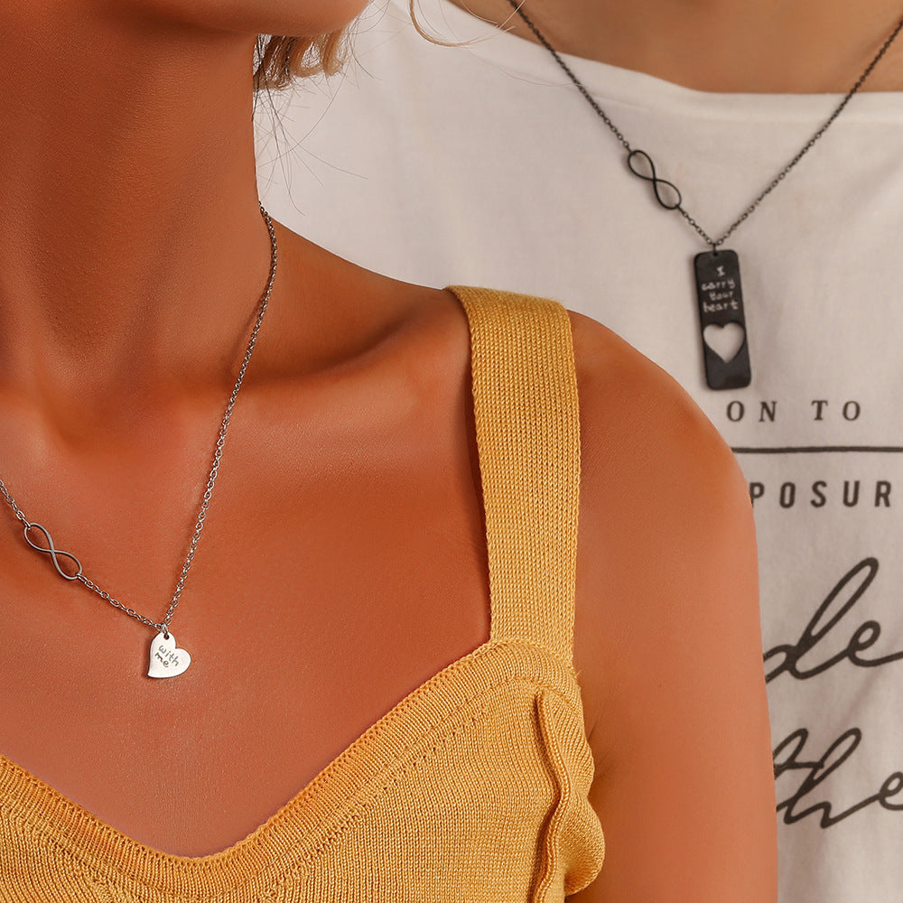 Perfect Match – Interlocking Couple Necklace Set