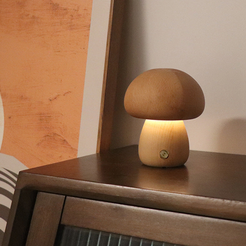 Aura Woo - Mushroom LED Lamp – Soothing Bedside Glow